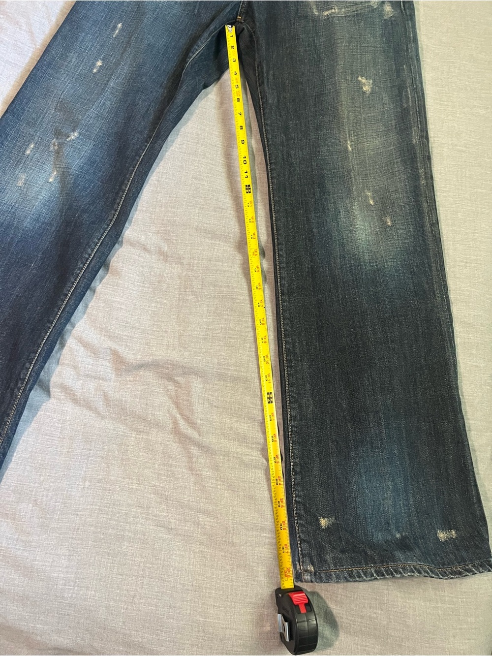Vintage Men's ENERGIE ‘Loose Morris’ jeans - Wide bottom-Made Italy - worn once. - Picture 9 of 12